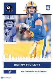 2022 Panini Chronicles Draft Picks Kenny Pickett Rookie RC #8 Panthers
