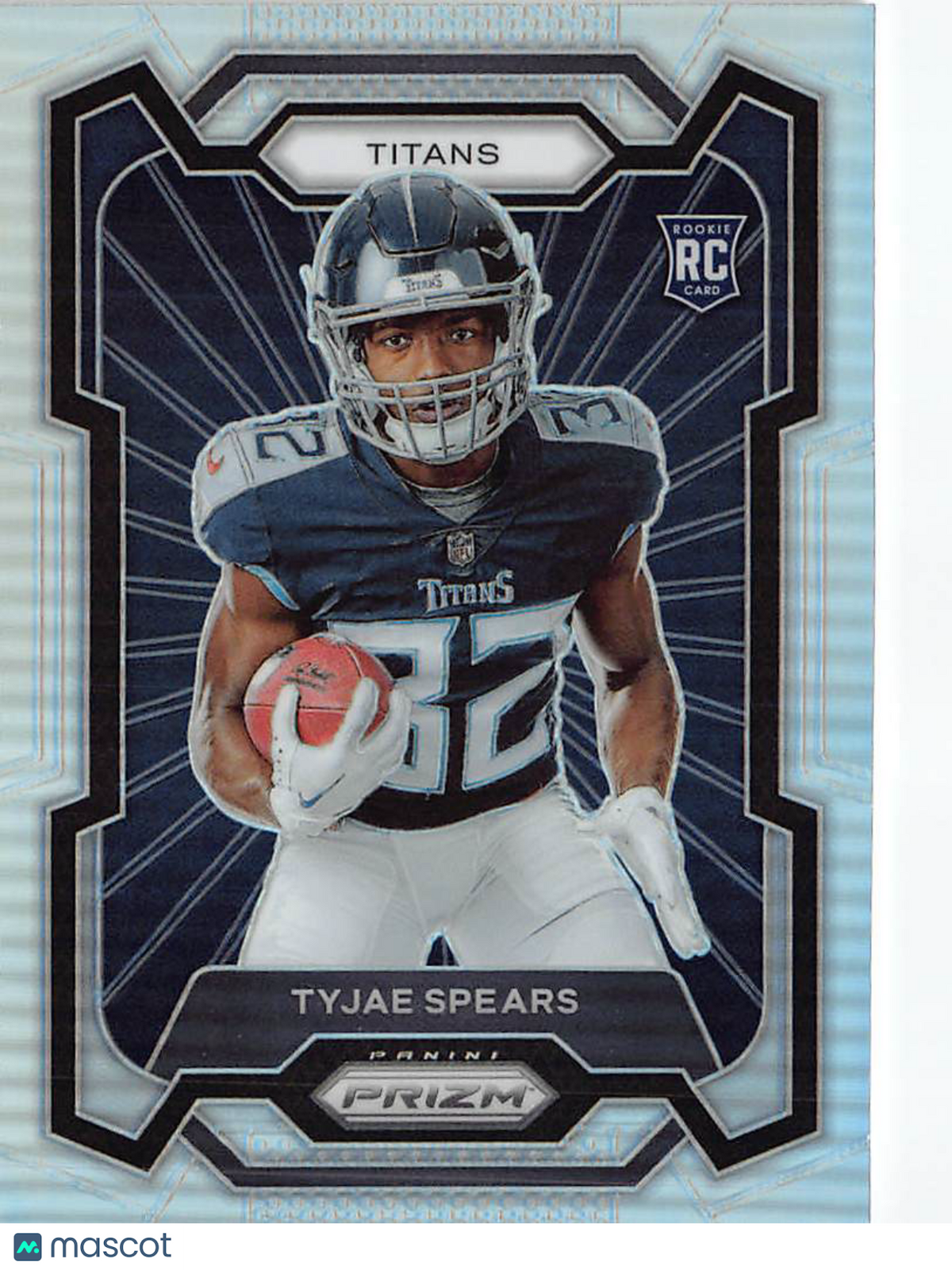 2023 Panini Prizm Football Tyjae Spears Silver Rookie RC #320 Tennessee Titans