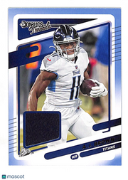 2021 Panini Donruss Threads A.J. Brown Patch Memorabilia #DT28 Tennessee Titans