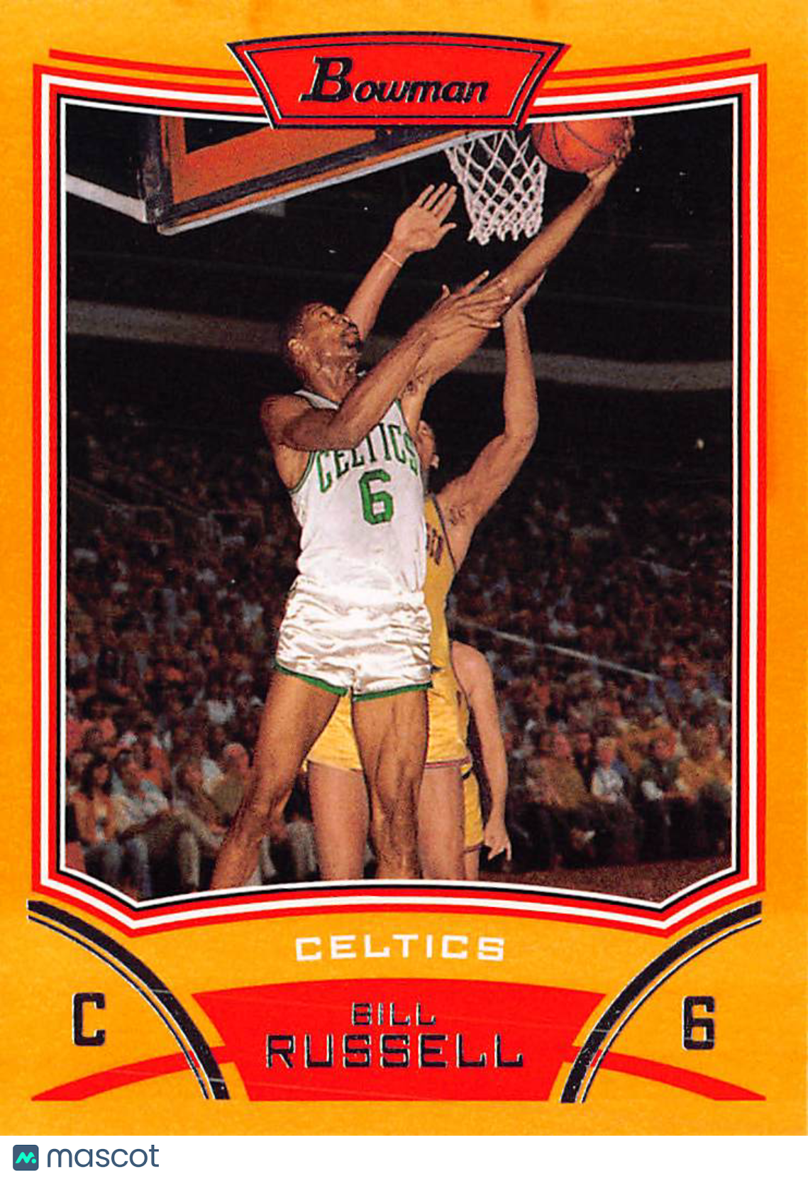 2008-09 Topps Bill Russell Orange /299 #15 Cleveland Cavaliers