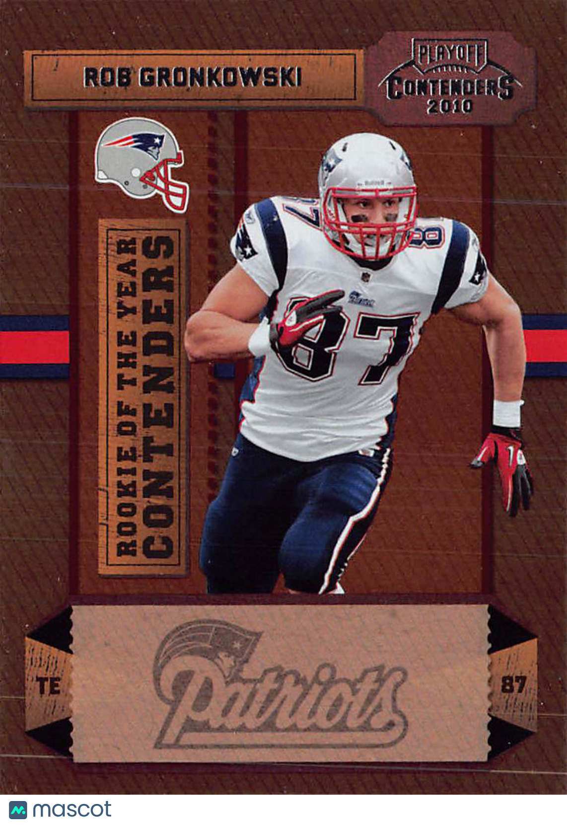 2010 Playoff Contenders Rookie of the Year Contenders Rob Gronkowski 11 Patriots