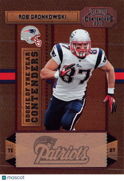 2010 Playoff Contenders Rookie of the Year Contenders Rob Gronkowski 11 Patriots