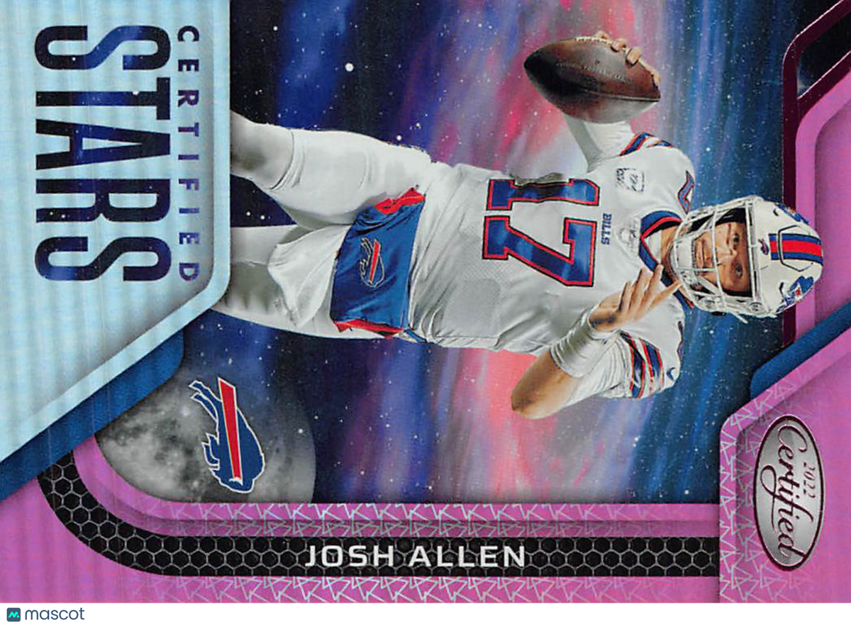 2022 Panini Certified Josh Allen Pink /199 #CS-1 Buffalo Bills