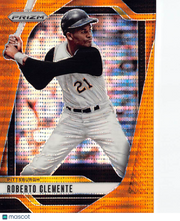 2025 Panini Prizm Baseball Roberto Clemente Orange Disco /399 #251 Pirates