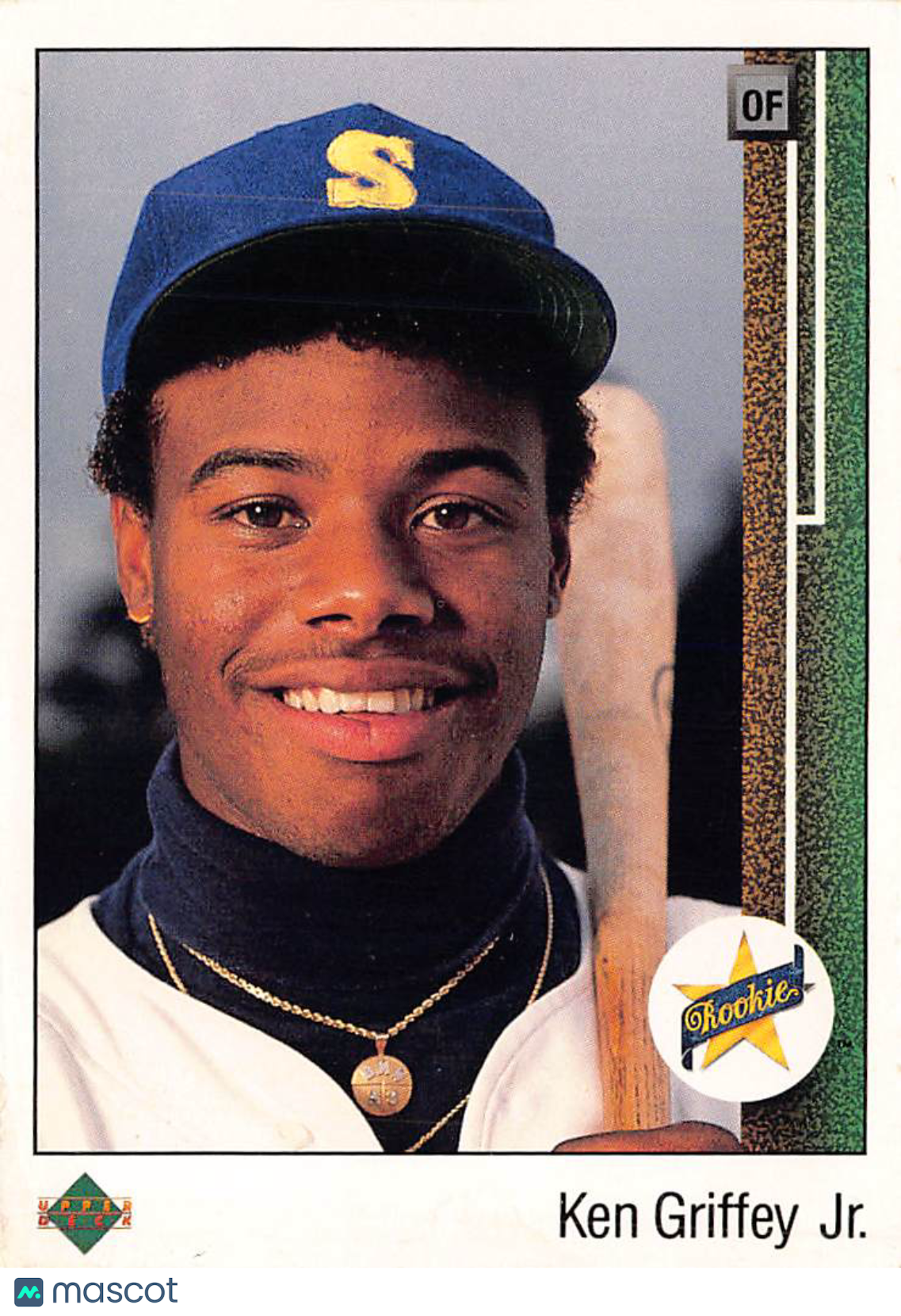 1989 Upper Deck Ken Griffey Jr. Rookie #1 Seattle Mariners