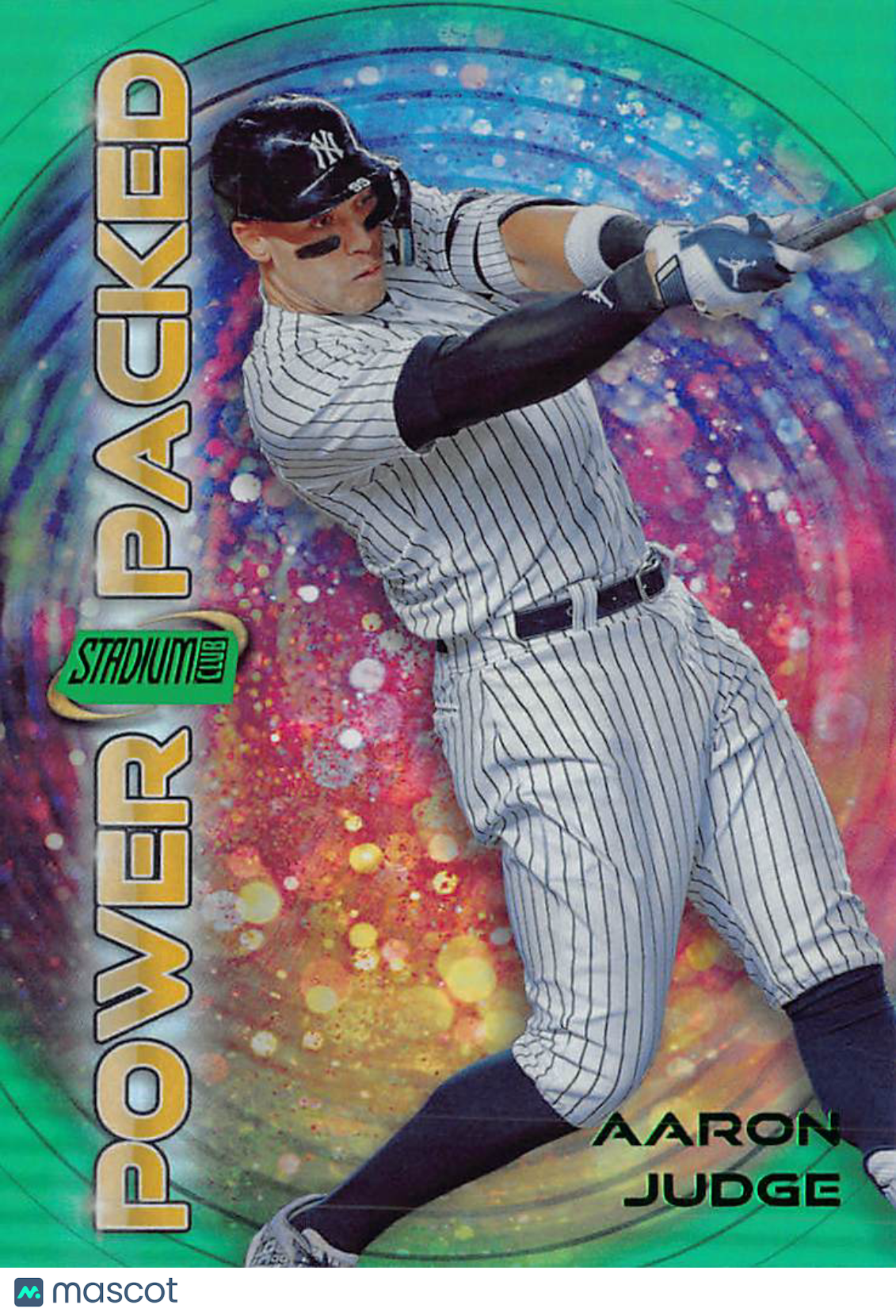 2024 Topps Stadium Club Power Packed Aaron Judge Green /50 #PP-8 Yankees