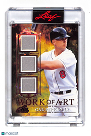 2026 Leaf Art of Sport Cal Ripken Jr. Patch /25 Memorabilia #WA-6 Orioles