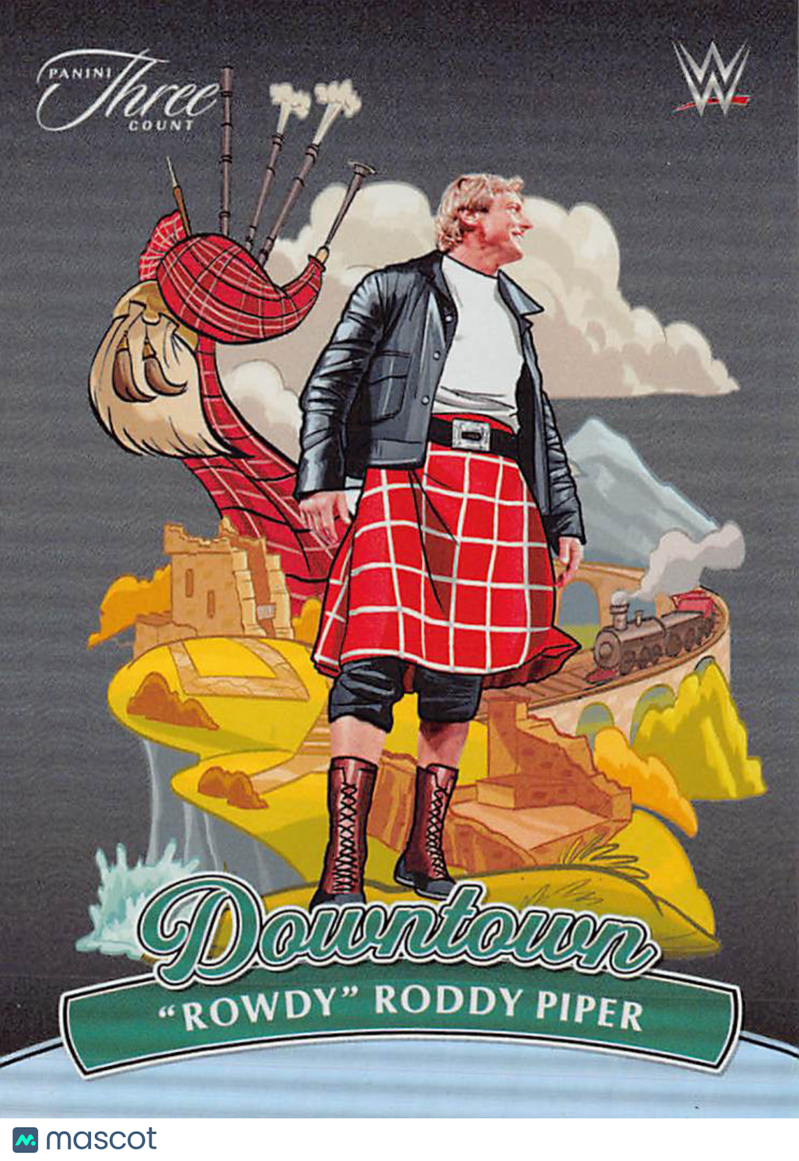 2024 Panini Three Count WWE Roddy Piper "Rowdy" Roddy Piper Downtown #9