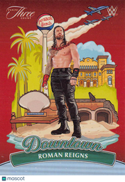 2024 Panini Three Count WWE Roman Reigns Downtown #12