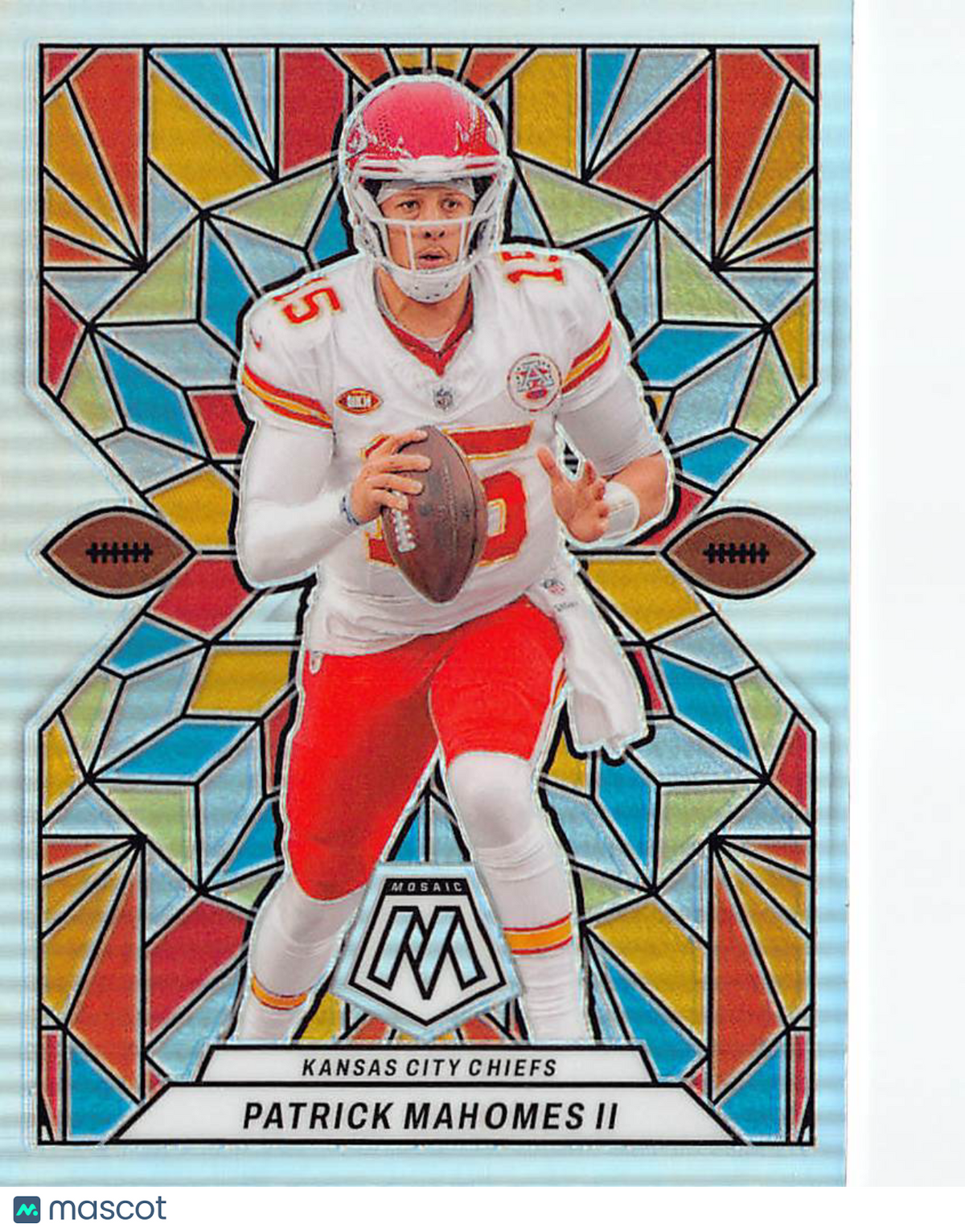 2024 Panini Mosaic Patrick Mahomes II Stained Glass #SG-1 Kansas City Chiefs