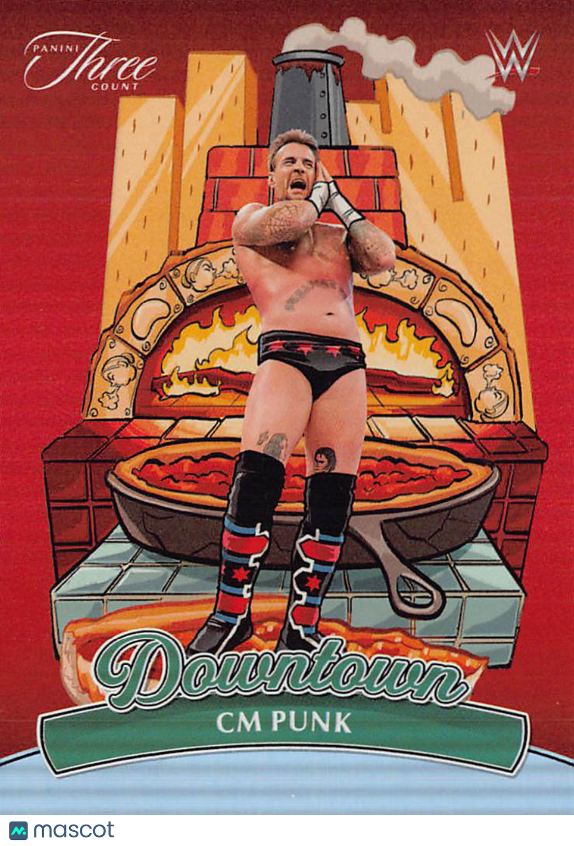 2024 Panini Three Count WWE Downtown CM Punk Downtown #13