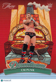 2024 Panini Three Count WWE Downtown CM Punk Downtown #13