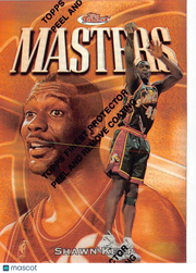 1997 Topps Finest Shawn Kemp Refractor #59 Seattle SuperSonics