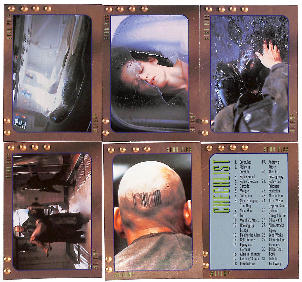 1992 Allen 3 by Star Pics Complete Set #1-80  Missing Card #28