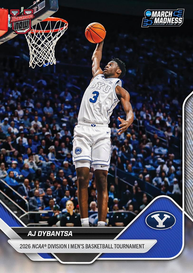 2025-26 Bowman University NOW March Madness Basketball Hobby Box