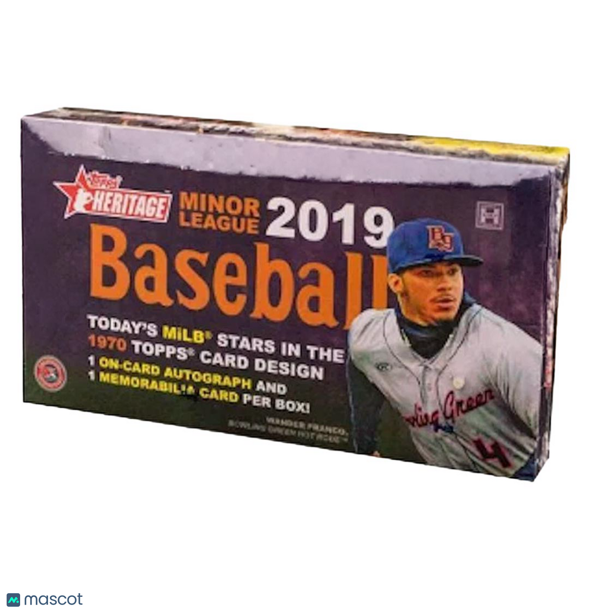 2019 Topps Heritage Minor League Baseball Hobby Box