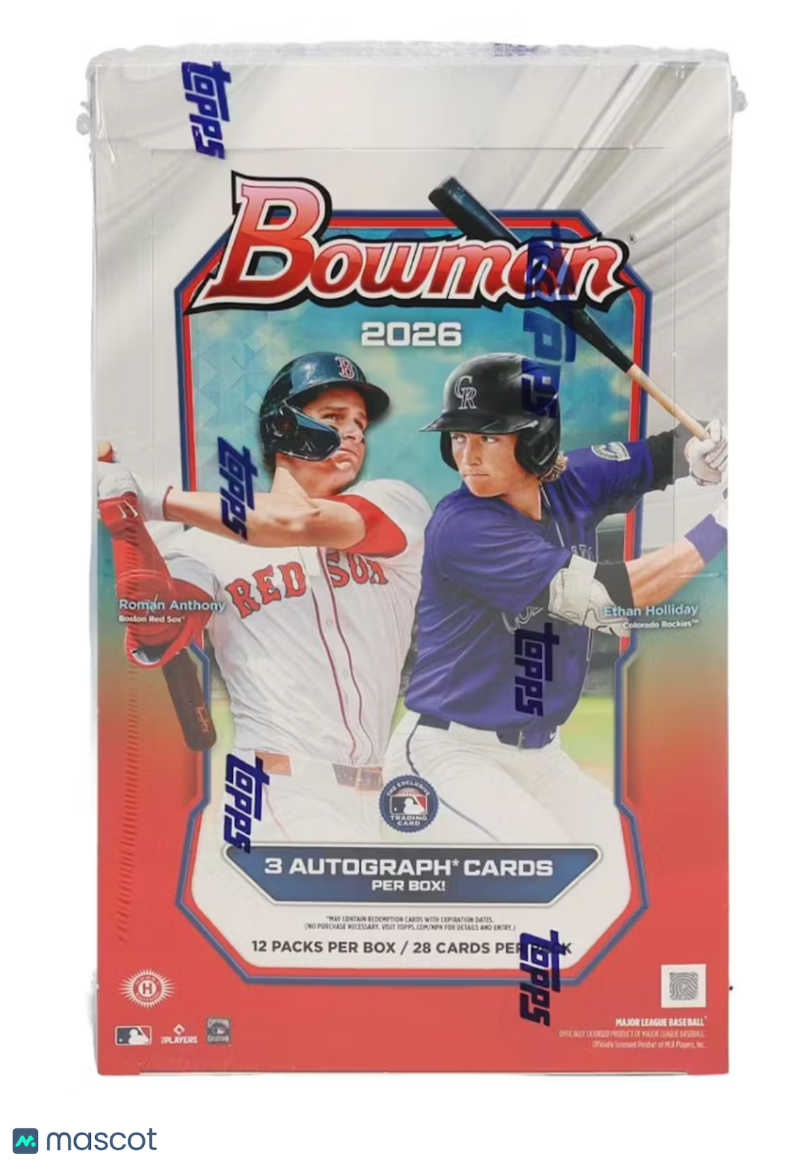2026 Bowman Baseball Hobby Jumbo Box
