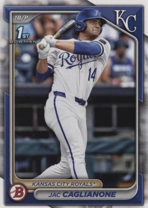 2024 Bowman Draft - Jac Caglianone #BD-8 (RC) CGC 10 Gem Mint K.C. Royals