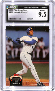 1992 Stadium Club Ken Griffey Jr #400 CGC 9.5 Mariners