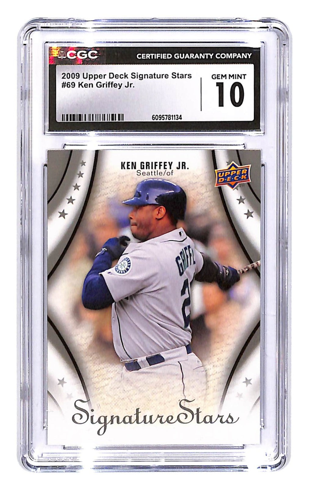 2009 Upper Deck Signature Stars - Ken Griffey Jr #69 CGC 10