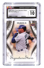 2009 Upper Deck Signature Stars - Ken Griffey Jr #69 CGC 10