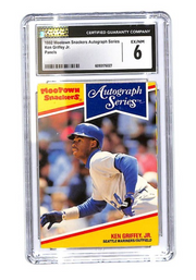 1992 Ken Griffey Jr. Mootown Snackers Autograph Series - #7 CGC 6