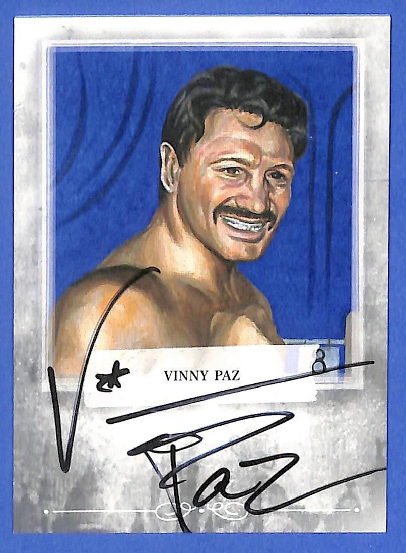 2009 Vinny Paz Sport Kings LP Mecca Cigarettes Autograph Silver Version A-VP1