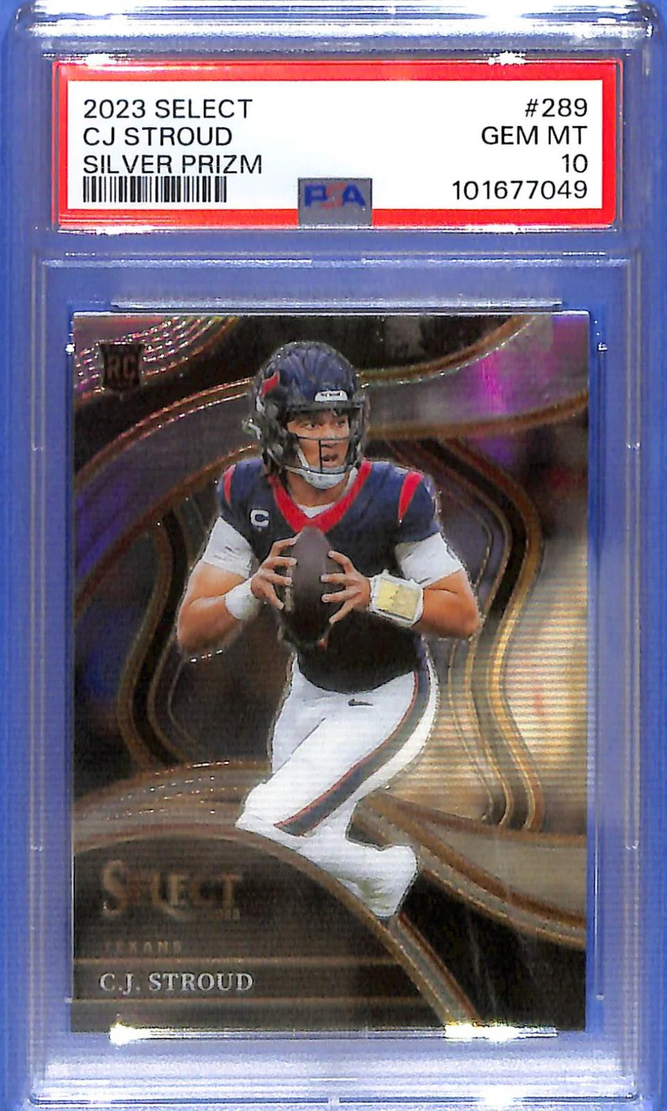 2023 Select CJ Stroud Rookie RC Silver PSA 10 #289 Houston Texans