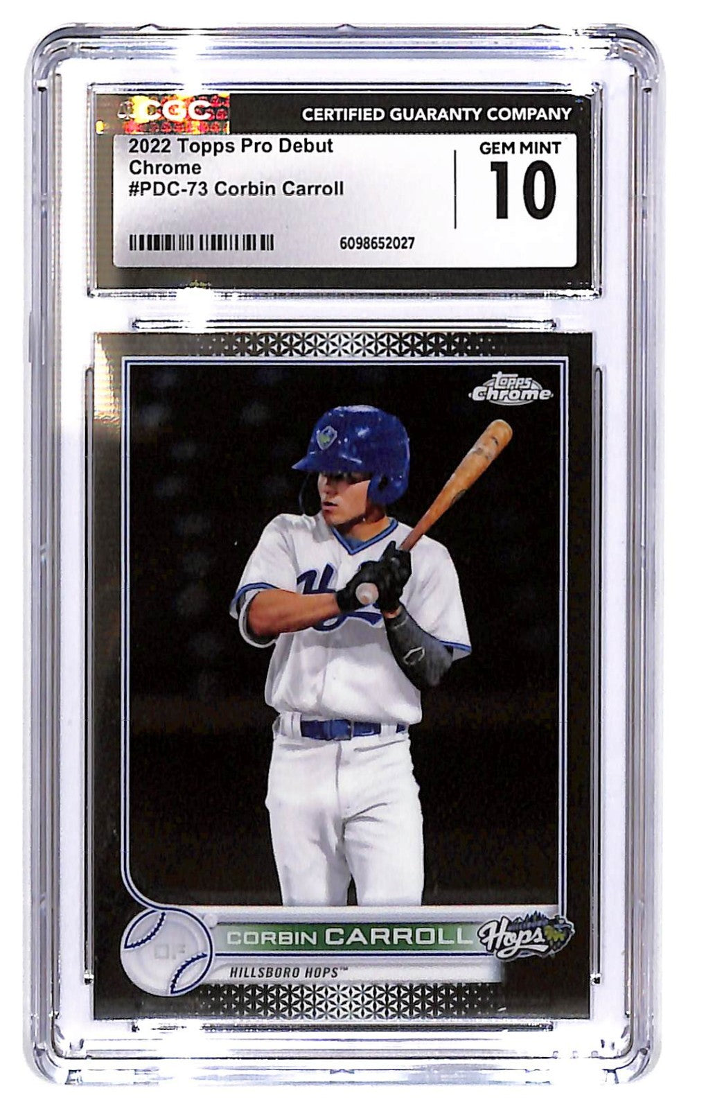 2022 Corbin Carroll Topps Pro Debut Chrome #PDC-73 (RC) CGC Mint 10