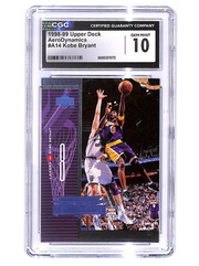 1998-99 Upper Deck Aerodynamics Kobe Bryant #A14 CGC 10 Gem Mint - LA Lakers