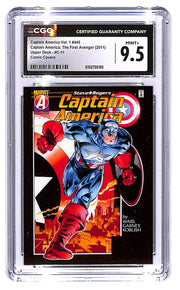 2011 Captain America The First Avenger Upper Deck #C-11 Comic Covers CGC 9.5