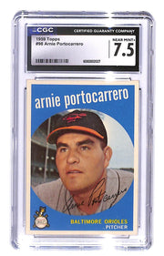 1959 Topps - Arnie Portocarrero #98 CGC 7.5 Baltimore Orioles