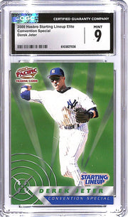 2000 Hasbro Starting Lineup Elite Derek Jeter Convention Special CGC 9 Yankees
