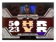 2008 Prince Fielder Topps Triple Threads Relics Red - TTR-164 #23/27