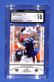 2008 Donruss Playoff Prestige - Tom Brady #56 CGC 10 Gem Mint N.E. Patriots