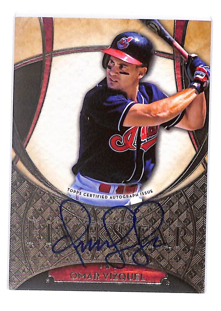 2017 Omar Vizquel Topps Five Star Authentic Autograph #FSA-OV