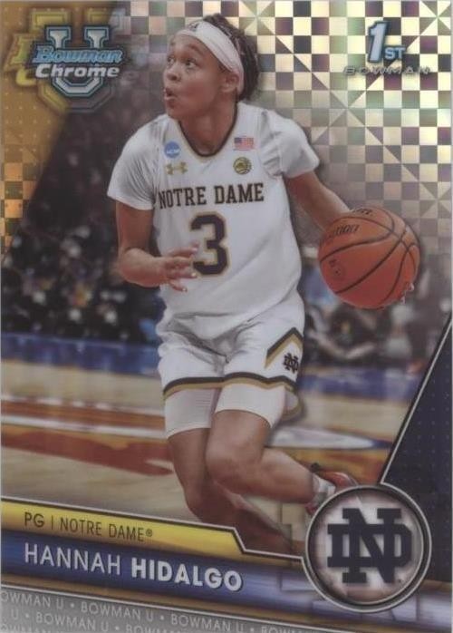 2023-24 Bowman University Chrome - Hannah Hidalgo #26 X-Fractor (RC) SGC 10 GM