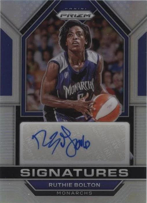 2023 Panini Prizm WNBA Signatures Ruthie Bolton #SG-RBT Silver Prizm (AU) SCG 10