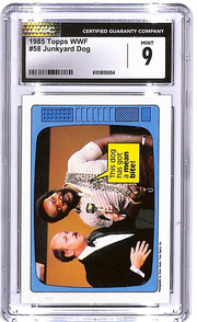1985 Topps WWF Junkyard Dogs #58 CGC 9