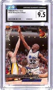 1993-94 Fleer Ultra Shaquille O'Neal #135 CGC 9.5 Magic