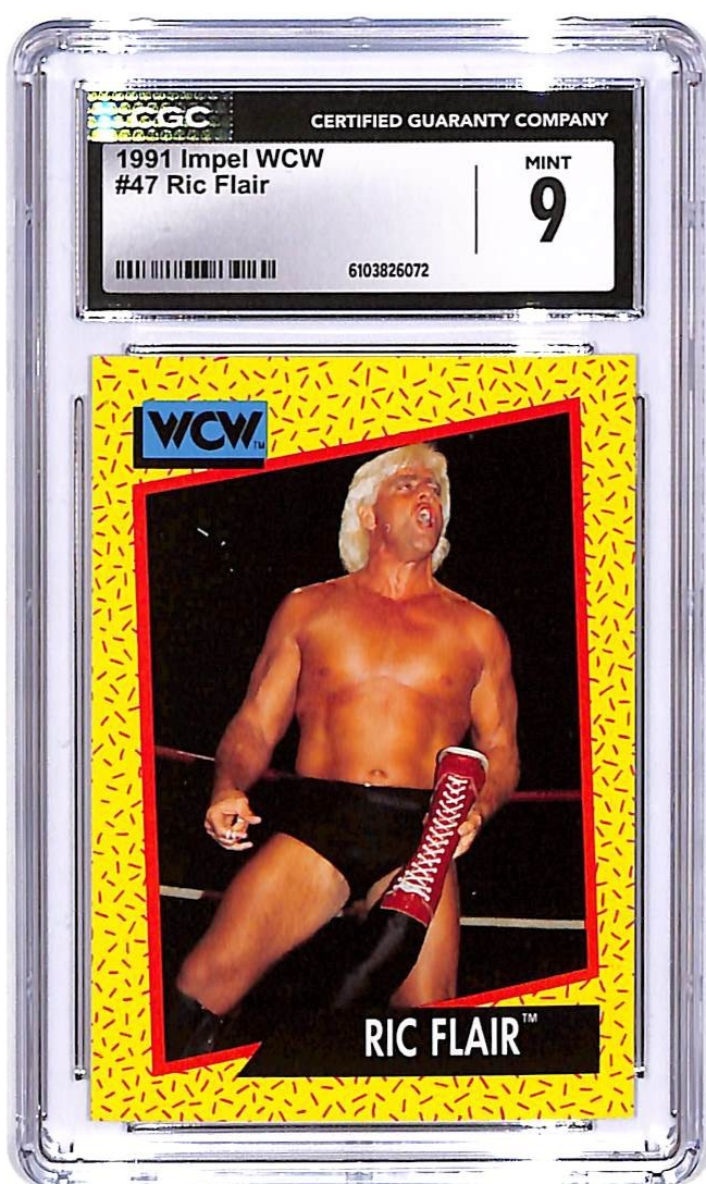 1991 Impel WCW Ric Flair CGC 9 #47