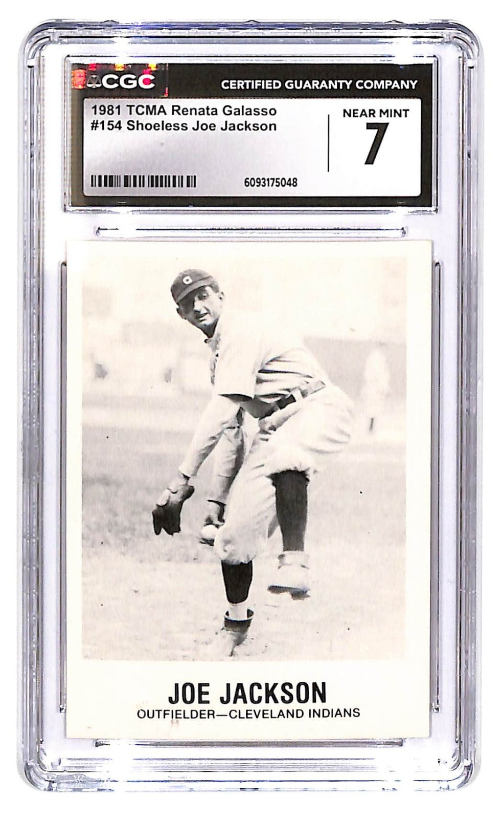 1981 Joe Jackson TCMA Renata Galasso #154 CGC Near Mint 7