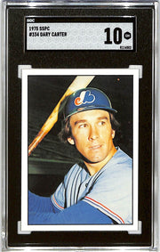 1975 SSPC Gary Carter Rookie RC SGC 10 #334 Expos