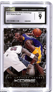 2012-13 Kobe Anthology Kobe Bryant #111 CGC 9 Lakers