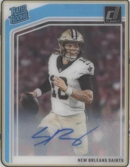 2024 Panini Clearly Donruss Rated Rookie Spencer Rattler #94 Autographs (AU RC)