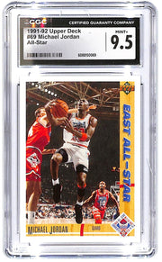 1991-92 Michael Jordan Upper Deck - All-Star #69 CGC Mint Plus 9.5