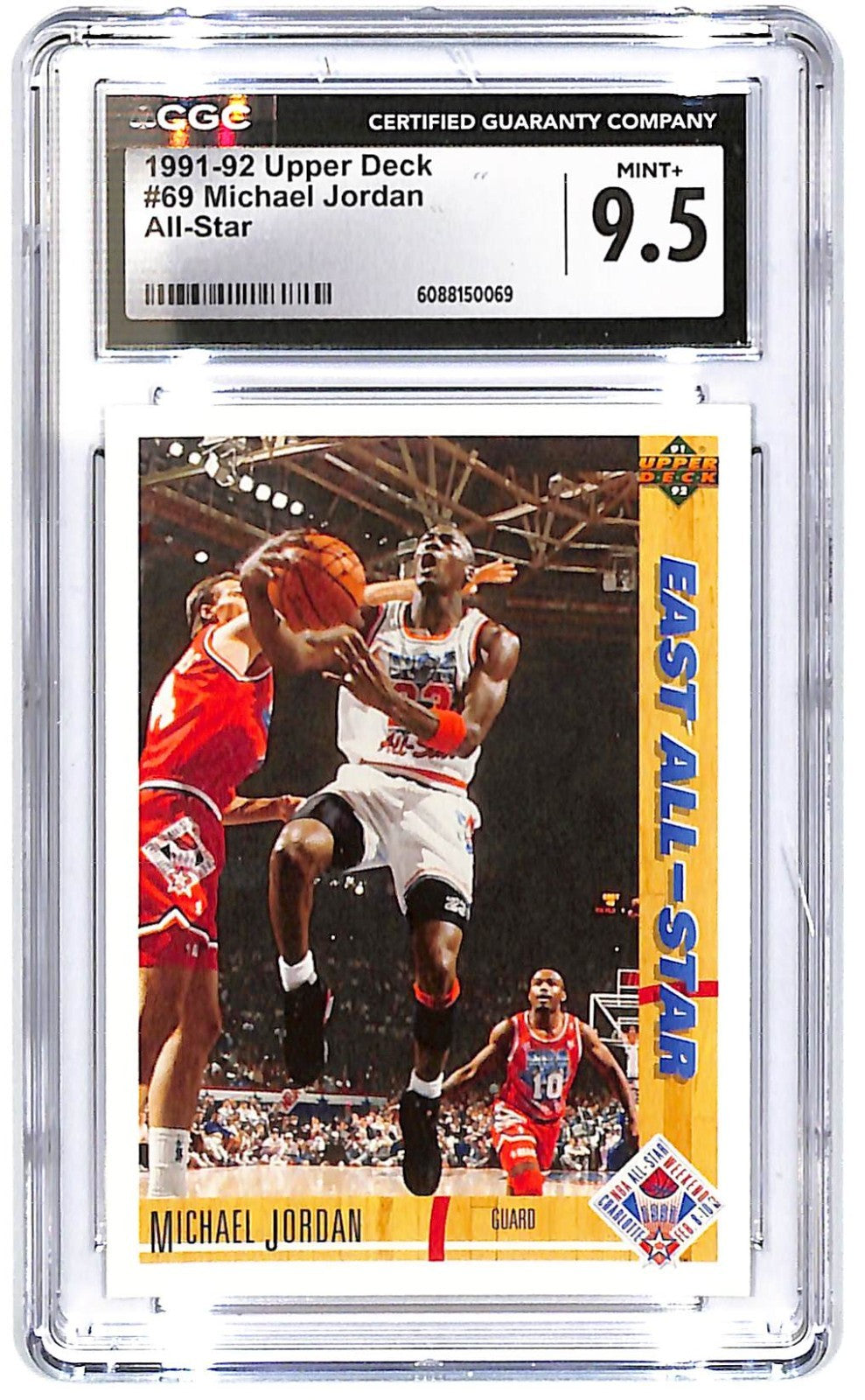 1991-92 Michael Jordan Upper Deck - All-Star #69 CGC Mint Plus 9.5