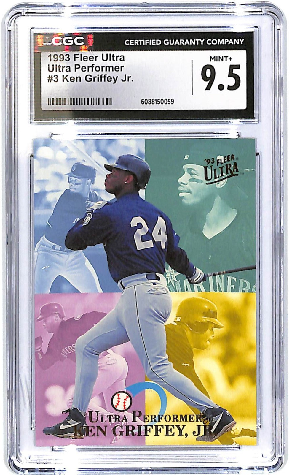 1993 Ken Griffey Jr. Fleer Ultra Performer #3 CGC Mint Plus 9.5
