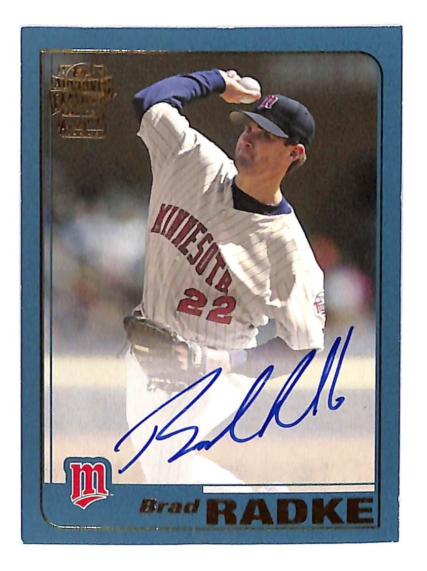 2018 Brad Radket Topps Archives Fan Favorites Autograph - FFA-BR