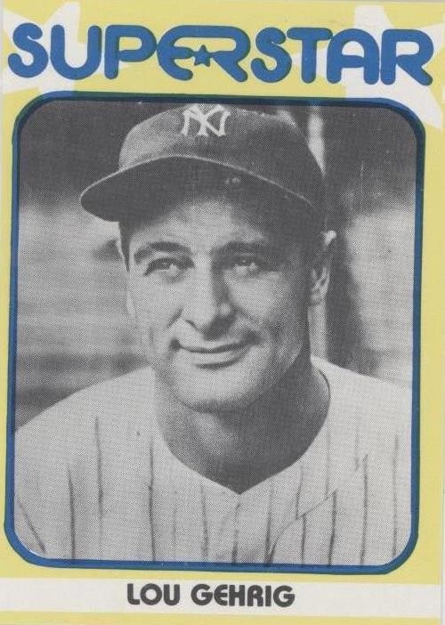 1980 TCMA Superstars - Lou Gehrig #29 CGC 8 NM/MINT HOF New York Yankees